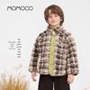 MOMOCO Kids' Reversible Furry Padded Winter Coat