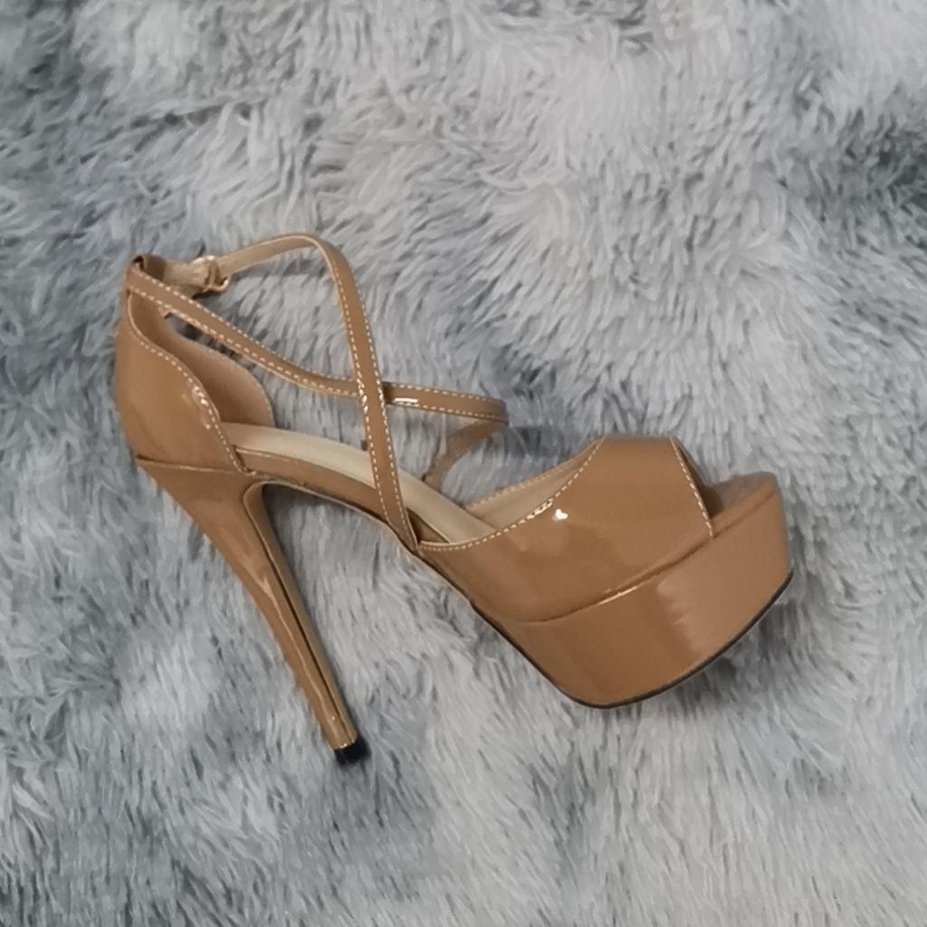 Women Sandals Ultra Fashion 14cm Super High Heels Sandals Sexy Platform Nightclub Sandal Party Dress Wedding Shoes
