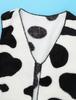 Unisex Kids Boys Girls Fancy Dress-up Flannel Sleeveless Printed Cosplay Theme Party Vest Waistcoat