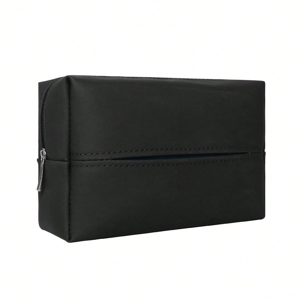 Car Tissue Box Hanging Center Console Armrest Box Paper Box Simple Car Car Paper Towel Cover