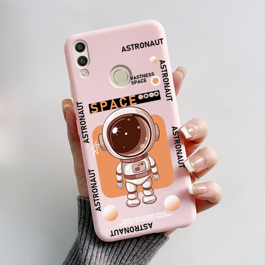 For Huawei Honor 8X Case Honor 8A 8C 8S Cover Cute Rabbit Panda Painted Soft TPU Phone Case For Honor 8A 8C 8S 8X Honor8X Fundas