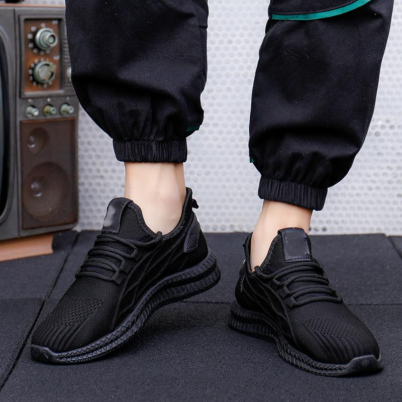 Trendy Waterproof Stain-Resistant Flyknit Shoes for All Seasons
