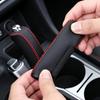 Handbrake Sleeve Genuine Leather Handbrake Grips for Mazda 6 Natural Leather Cover on The Handbrake Car Accessories Interior
