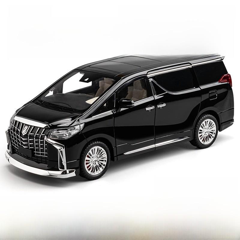 Toyota Alphard Car Model Alloy Toy Car With Sound Light For Kids Playroom