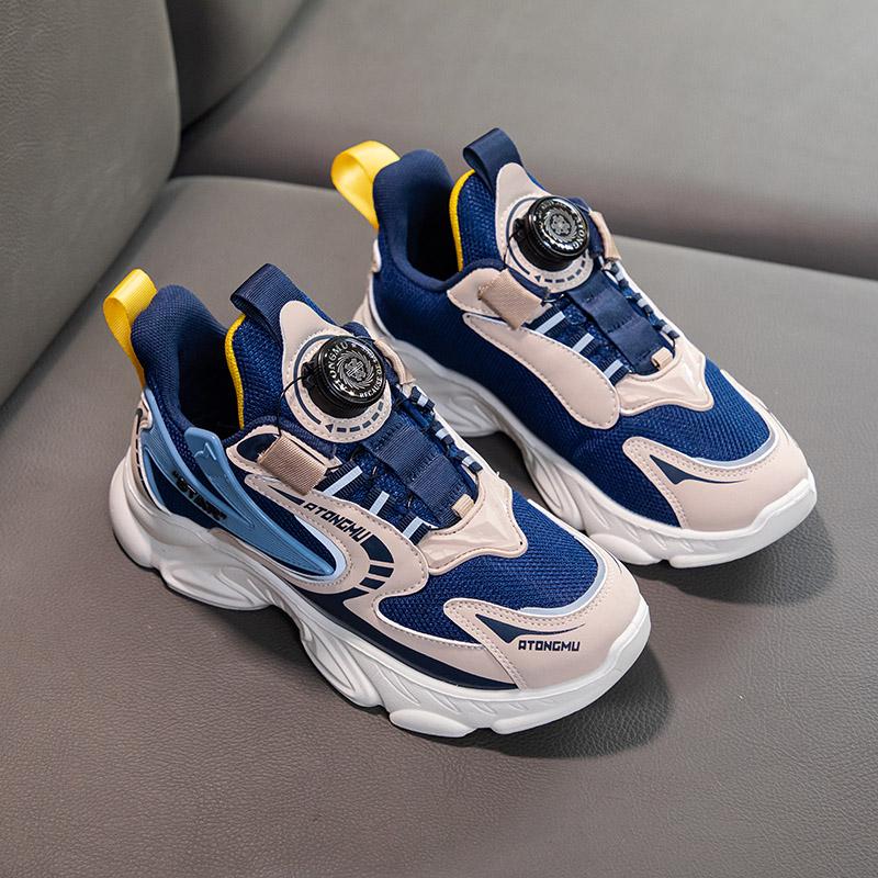 Large Size Children's Anti Slip Wear-resistant Fashionable Sports and Leisure Shoes Student Shoes Children's Shoes Father's Shoes