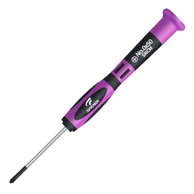 TOPFORZA Purple-Black Leopard Precision Magnetic Phillips Screwdriver