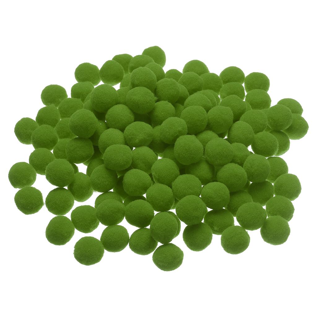 200pcs Pom Poms Small Pom Pom Balls Fuzzy Craft Pompoms for Crafts Arts DIY Decorations Crafting Supplies 1 Inch/2.5cm