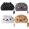 Capacity Makeup Organizer Cosmetic Cases Cat Pencil Bags Stationery Organizer Plush Pencil Bag