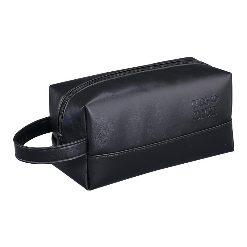 Leather Toiletry Bag for Men Women Dopp Kit Mens Hanging Toiletry Bag Travel Toiletry Bag for Traveling Large Cosmetic Bag