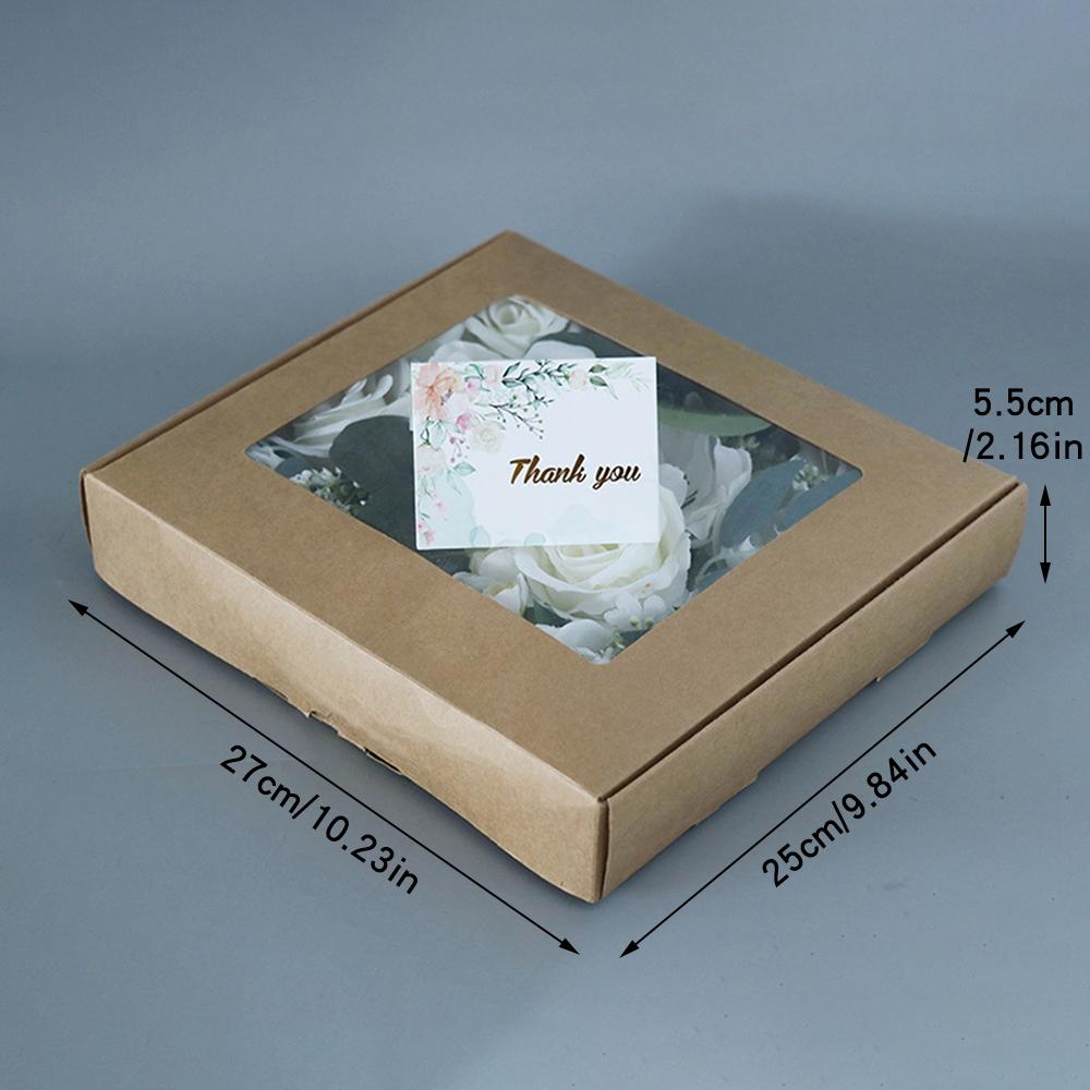 Simulated Silk Flower Box, Wedding Proposal, Birthday Gift Box, Home Decoration Bouquet