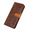 KHAZNEH For Motorola Edge 50 Ultra 5G/Moto X50 Ultra 5G Case PU Leather Phone Cover Gold Magnetic Buckle Decor