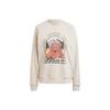 Originals Cute Bear Graphic Printed Sweatshirt Retro Casual Daily Soft Top Women Light-Khaki II5653