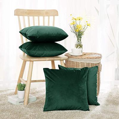 Soft Velvet Cushion Cover Decorative Throw Pillow Cover Pillow Case Pink Luxury Living Room Cushion Covers