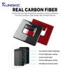 Real Soft Carbon Fiber Sticker For Mazda 3 BP Axela CX30 CX-30 2019 2020 2025 2025 2025 2025 2025 LHD Car Driver's Storage Box