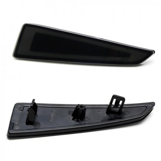 Blackout Smoked Lens Rear Bumper Reflector Lenses For Lexus 2015-19 RX350 RX450h