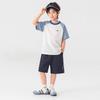 Boy's Reflective Print Lightweight Sports Shorts