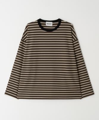 BILLIANT Soft Over Striped Knit_Brown Eye
