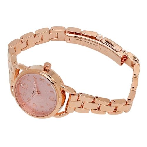 

Fieldwork Women s Analog Watch, 5 ATM Water Resistant, Metal Band, Pink Gold, Pink, WP Aqua, ASS173P-4
