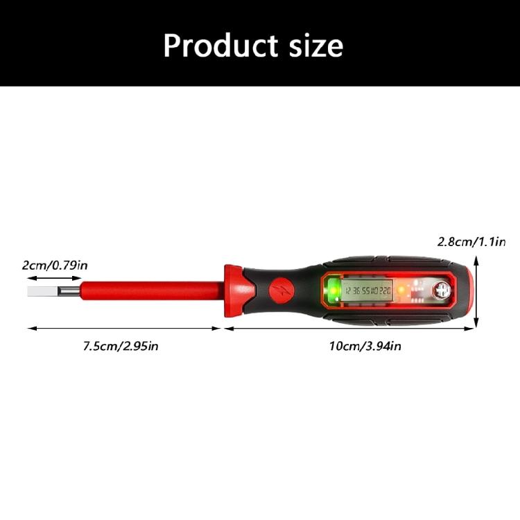 Electrician Grade Current Tester with Ergonomic Nonslip Handle and High  Indicators Suitable for Wiring Checks
