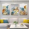 Modern Golden Butterfly Leaves Canvas Painting Frameless Nordic Posters Wall Art Prints for Living Room Home Decor Artworks