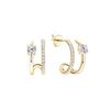 Bird Cross Black Cat Butterfly Cherry Moon Earrings Fit Women's Jewelry Lover's Holiday Birthday Gift 925 Silver