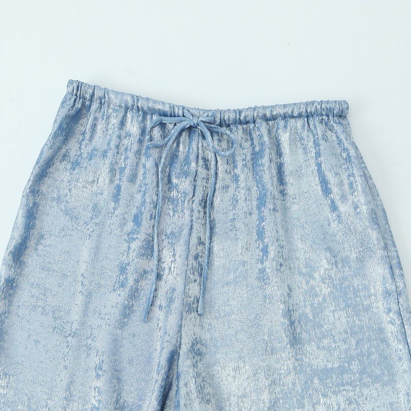 Fashion Style 2024 Summer New Women's Clothing High Waist Slimming All-Matching Casual Wide-Leg Trousers 8741038 406