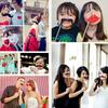 50PCS/Set DIY Funny Christmas Birthday Party Mustache Lip On A Stick Card Mask Photo Booth Props