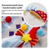 Vestiti Cosplay da Clown Carini per Cani Medi, Grandi Tuta Morbida Abbigliamento Cappotto Spesso Maglione Pigiama Invernale