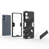 For Motorola Edge 50 Fusion Case For Motorola Edge 50 Fusion Cover 6.7 Inch Punk Armor Shockproof Hard Rubber Bracket Bumper