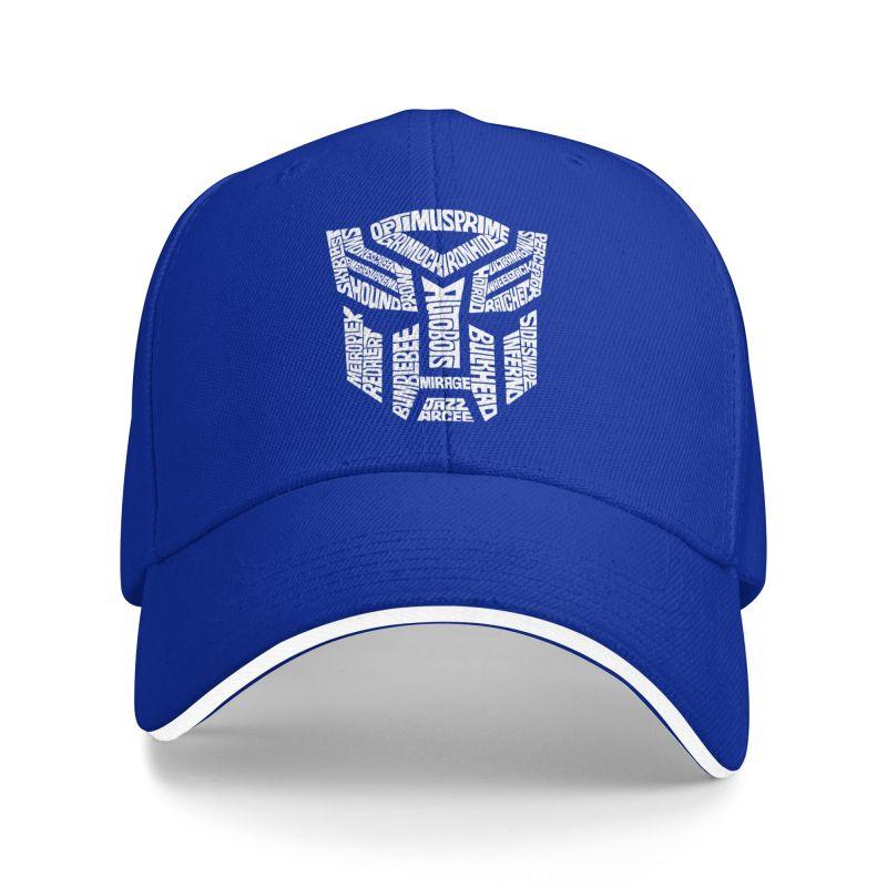 Transformer Autobots Film Print Baseballkappe Sandwich Hüte Herren Damen Verstellbare Snapback Kappen Sommer Sonnenschutzhut
