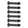 100Pcs Kühlkörper Montieren Pin 18,6mm Kühlkörper Kühler Montage Clip Kunststoff Verschluss Set Kit