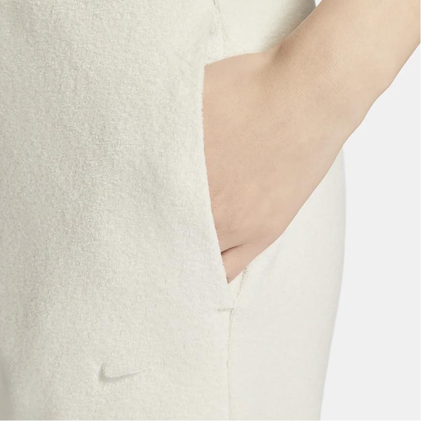 Nye Nike Sportswear Phoenix Fleece Fritidsbukser Dame Ecru FN3623-104