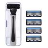 Portable Six-Layer Men's Manual Razor: Classic Beard Blade