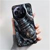 Hülle für TCL 50 NxtPaper 5G / 50 Pro NxtPaper 5G Hülle Luxus Drache Süß Cool Jungen Mädchen Schwarz Matt Weiches Silikon Rückabdeckung