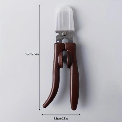 Portable Chestnut Shell Opener & Cross Peeler 2 In 1 Stainless Steel Chestnut Opener Multifunction Nutcracker Chestnut Open Clip
