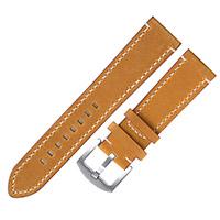Vintage Leather Watchband for Seiko 18mm 20mm 22mm 24mm High Quality Retro Calf Leather Watch Strap Genuine Leather Bracelet
