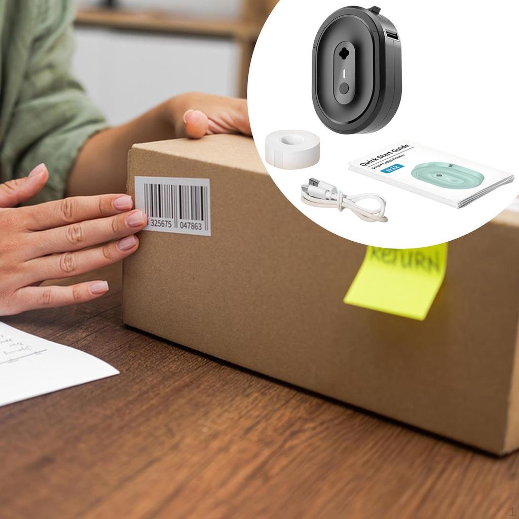 Maszyna do etykietowania Naklejka Etykieciarka bez tuszu Mini drukarka do kuchni