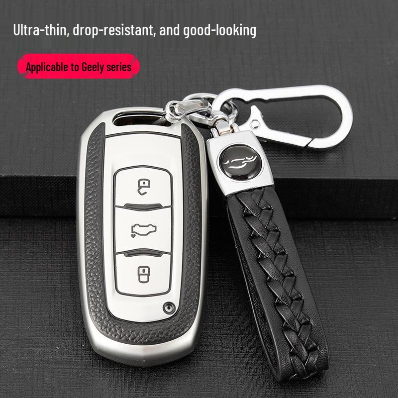Compatible Geely Boyue 2021 Key Case for Borui 19, Emgrand GL GS, Vision X3 X6