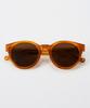 Seupeulingseuteulingseu Round Horn-Rimmed Sunglasses Page 82 [Camel]