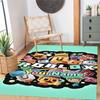Roblox 54 Customized Name Area Rug Design for Study Room Foyer Outdoor Dormitory Anti-slip Rug Decorate Offices Best for Christmas