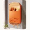 Wall-mounted Chopstick Storage Box Punch-free Kitchen Utensil Holder  Kitchen