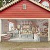 2D Pink Bakery Backdrop Dessert Themed Birthday Photography Background