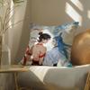 Newnezhaaobingstuffed Pillow Case Pillowcase, Double-Sided Printed, Sofa Cushion, Bedroom Headboard