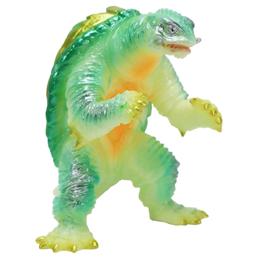 Character Content Production Series Gamera Gamera Luminous Green Approximately 130mm PVC Figure (Ccp) Medium-Size [6th Edition] (1996) Ver.