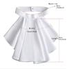 Ruffled Collar Wrist Cuffs for Girls Renaissance Victorian Collar Lapel Medieval Cosplay Victorian Ruffled Shawl Collar