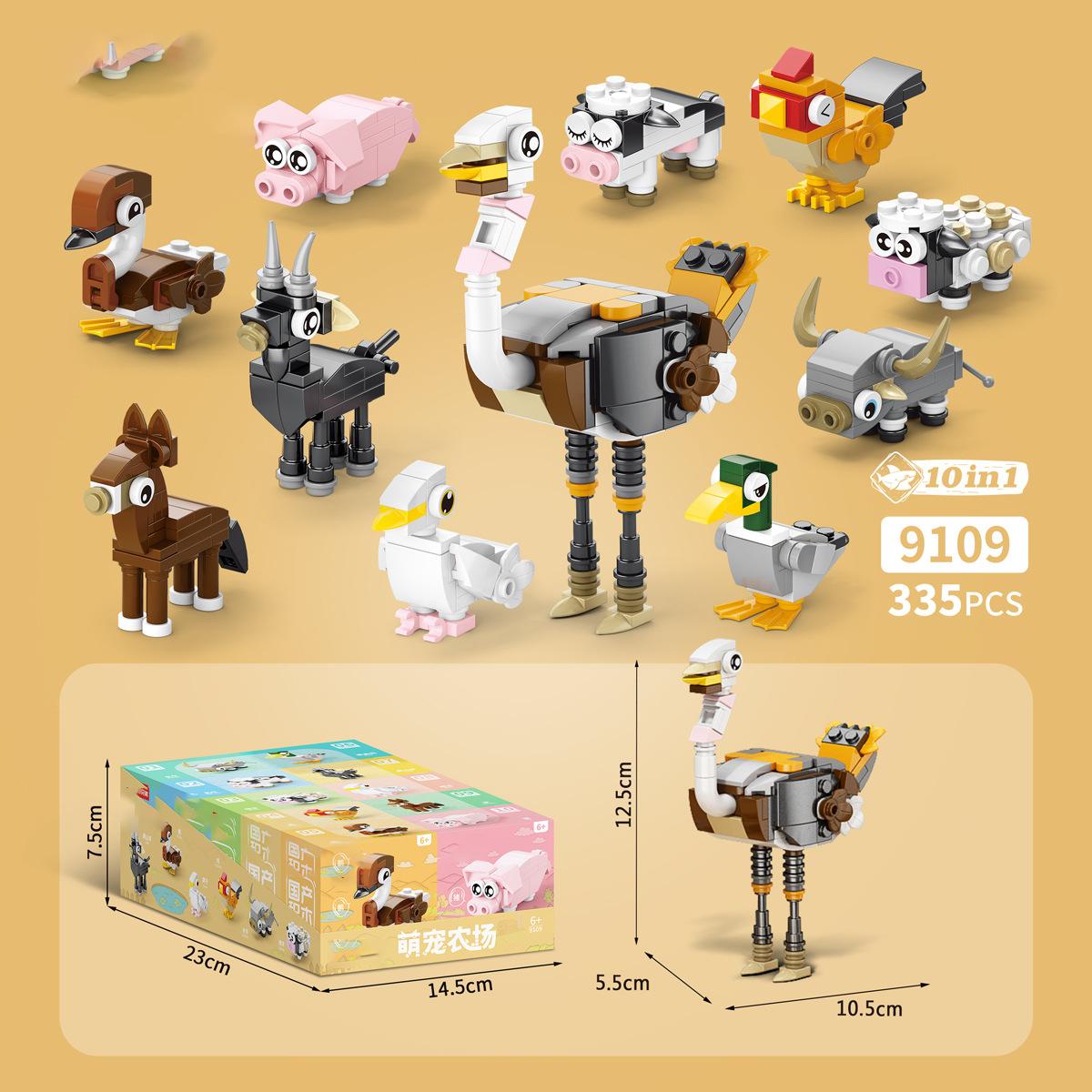 

Marine Animals Bricks Construction Set for Adults Small Particle Assembled Diamond Building Blocks for Children 7 to 10 Year Toy