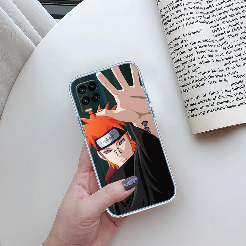 RA30 Pain Akatsuki NARUTO Transparent Phone Case for Motorola Moto G7 G8 G9 G84 G85 G73 G24 G15 Z2 Play Power Plus