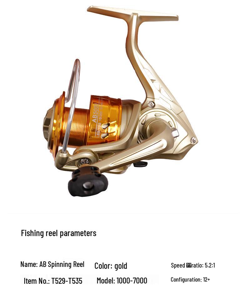 Universal Spinning Reels: Long-Casting Fishing Reel & Tools for Cross-Border Use