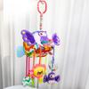 Plush Baby Grab Toy With Rope For Toddler Hand Exercise And Sensory Play