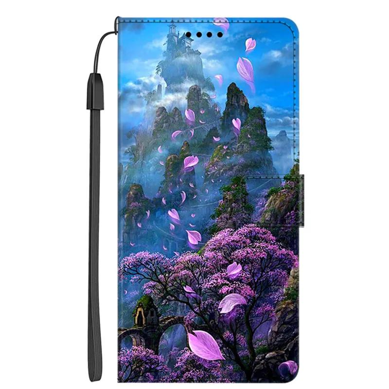 For Motorola Edge 60 Pro Case Magnet Leather Book Cover Flip Wallet Case For Moto Edge 50 Neo S50 G05 G24 Power Phone Case Funda